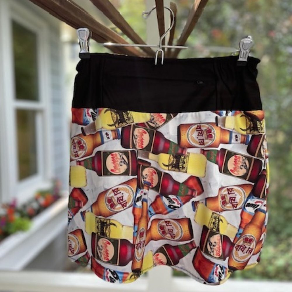 Sparkle Skirts Women’s Size Small BEER bottle theme Skirt/Skort athleticwear